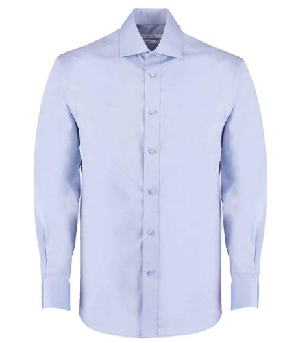 Kus. Kit C/F L/S Cutaway Collar Oxf. Sht - Light blue - 15